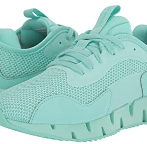 Reebok Women's Zig Dynamica Sneaker, Pixel Mint, 8.5