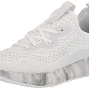 Reebok Women's Zig Sky Cross Trainer, White/Cold Grey/Pure Grey, 8