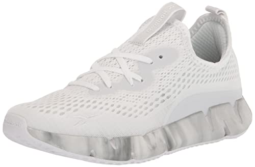 Reebok Women's Zig Sky Cross Trainer, White/Cold Grey/Pure Grey, 8