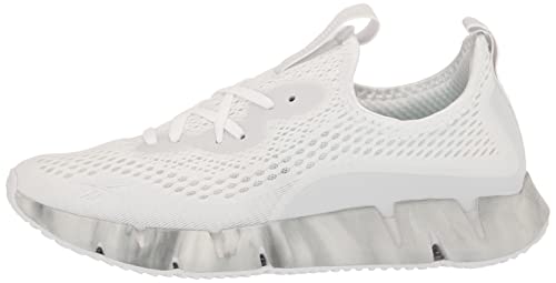 Reebok Women's Zig Sky Cross Trainer, White/Cold Grey/Pure Grey, 8