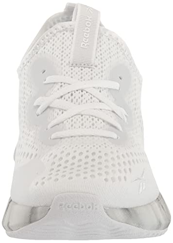 Reebok Women's Zig Sky Cross Trainer, White/Cold Grey/Pure Grey, 8