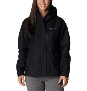 columbia women's hikebound jacket, black, x-large