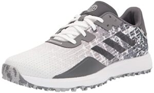 adidas men's s2g spikeless golf shoes, footwear white/grey three/grey two, 10.5