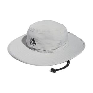 adidas golf men's standard upf sun hat, grey 01, s/m