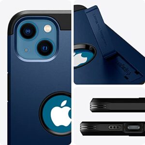 Spigen Tough Armor [Extreme Protection Tech] Designed for iPhone 13 Mini Case (2021) - Navy Blue