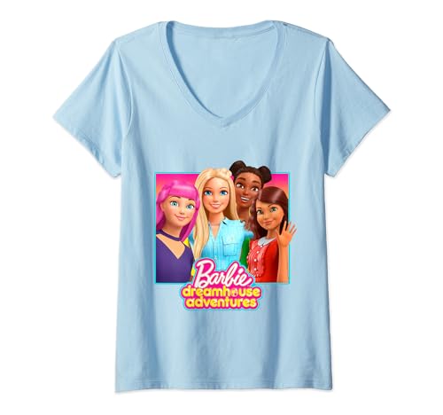 Barbie Dreamhouse Adventures Barbie and Friends V-Neck T-Shirt