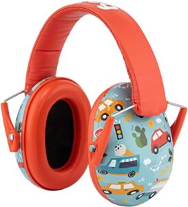 snug kids ear protection - noise cancelling sound proof earmuffs/headphones for toddlers, children & adults (cars)