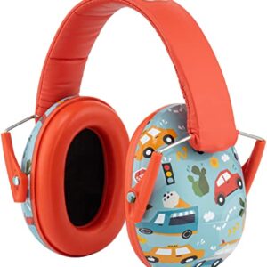 Snug Kids Ear Protection - Noise Cancelling Sound Proof Earmuffs/Headphones for Toddlers, Children & Adults (Cars)