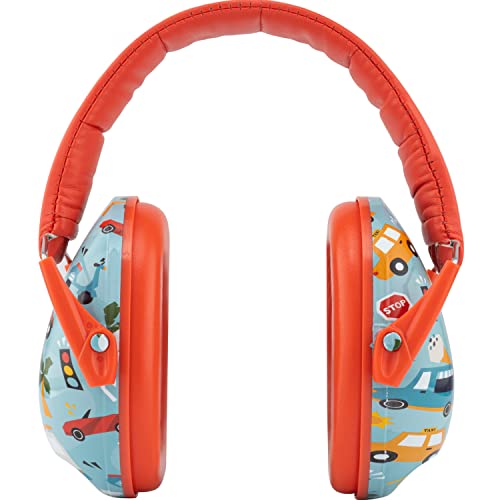 Snug Kids Ear Protection - Noise Cancelling Sound Proof Earmuffs/Headphones for Toddlers, Children & Adults (Cars)