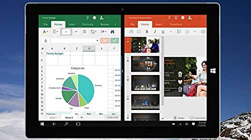 Microsoft Surface 3 10.8 FHD (1920x1280) Touchscreen 2-in-1 Education and Business Laptop Tablet (Intel Quad-Core Atom x7-Z8700, 4GB RAM, 64GB SSD) Mini DP, WiFi AC, Webcam, Windows 10 Pro (Renewed)