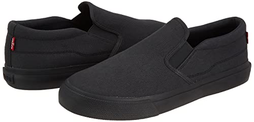 Levi's Men's Sneaker, Black, 11