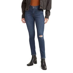 levi's women's 311 shaping skinny jeans (standard and plus), chelsea all day-dark indigo, 30 regular
