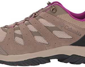 Columbia Women's Redmond III Waterproof Hiking Shoe, Oxford Tan/Wet Sand, 8 Wide