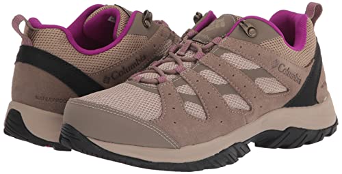 Columbia Women's Redmond III Waterproof Hiking Shoe, Oxford Tan/Wet Sand, 8 Wide