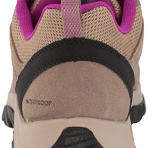 Columbia Women's Redmond III Waterproof Hiking Shoe, Oxford Tan/Wet Sand, 8 Wide