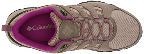 Columbia Women's Redmond III Waterproof Hiking Shoe, Oxford Tan/Wet Sand, 8 Wide