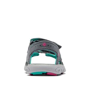 Columbia Youth Unisex Techsun Vent, Graphite/Haute Pink, 4