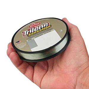 Berkley Trilene® Sensation, Low-Vis Green, 2lb | 0.9kg Monofilament Fishing Line, Suitable for Freshwater Environments