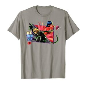 Miraculous Collection Ladybug and Cat Noir Be Yourself T-Shirt