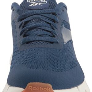 Reebok Men's Zig Dynamica 2.0 Sneaker, Batik Blue/Chalk/Gum, 11.5