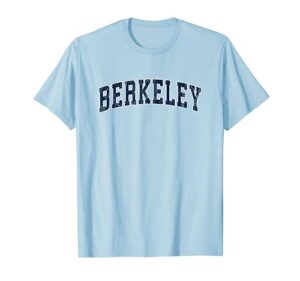 berkeley california ca vintage sports design navy design t-shirt