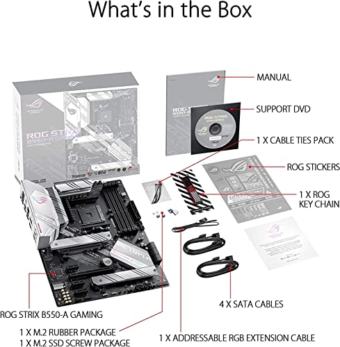 Micro Center AMD Ryzen 5 5600X Desktop Processor 6-core 12-Thread Up to 4.6GHz Unlocked with Wraith Stealth Cooler Bundle with ASUS ROG Strix B550-A AMD AM4 Zen 3 Ryzen 5000 ATX Gaming Motherboard