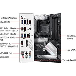 Micro Center AMD Ryzen 5 5600X Desktop Processor 6-core 12-Thread Up to 4.6GHz Unlocked with Wraith Stealth Cooler Bundle with ASUS ROG Strix B550-A AMD AM4 Zen 3 Ryzen 5000 ATX Gaming Motherboard