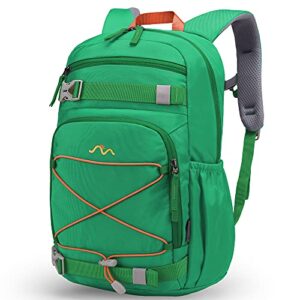 mountaintop kids backpack for boys girls elementary kindergarten school bag lightweight children daypack green