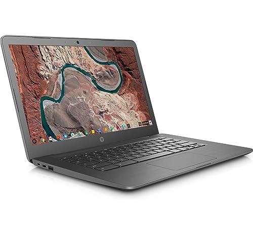 HP Chromebook 14-db0008ca 14-inch Full HD Touchscreen Laptop, AMD Dual-Core A4-9120 2.2GHz, 4 GB RAM, 32GB eMMC Storage, Computer Wifi and Bluetooth 4.2 Combo, Chrome OS, Chalkboard Gray (Renewed)
