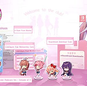 Doki Doki Literature Club Plus! Premium Physical Edition – Nintendo Switch