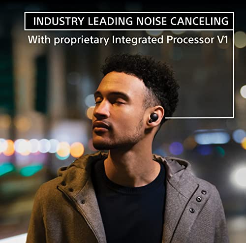 Sony WF-1000XM4 Industry Leading Noise Canceling Truly Wireless Earbud Headphones with Alexa Built-in, Silver (Renewed)