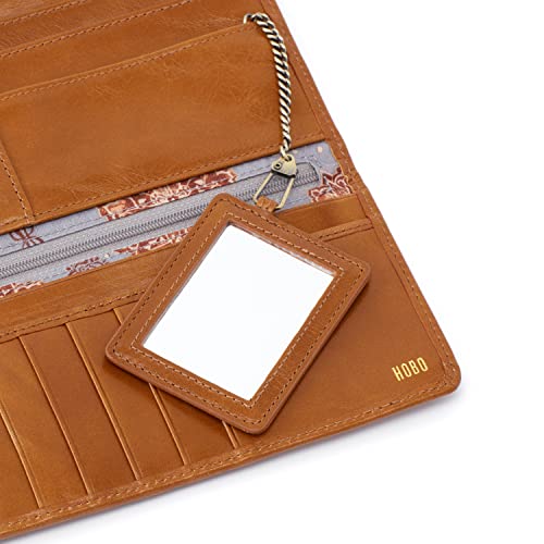 HOBO Rachel Clutch Wallet for Women - Soft Leather Construction with Magnetic Lock Closure, Zipper Pocket, Gorgeous and StylishTruffle One Size One Size