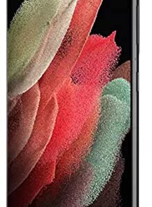 SAMSUNG Galaxy S21 Ultra G998U 5G | Android Smartphone | US Version 5G Smartphone | Pro-Grade Camera, 8K Video, 108MP High Resolution | 512GB - Phantom Black - Verizon Locked - (Renewed)