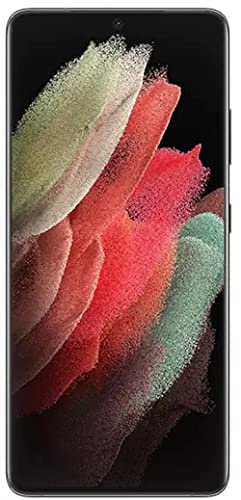 SAMSUNG Galaxy S21 Ultra G998U 5G | Android Smartphone | US Version 5G Smartphone | Pro-Grade Camera, 8K Video, 108MP High Resolution | 512GB - Phantom Black - Verizon Locked - (Renewed)