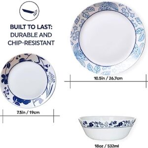 Corelle Everyday Expressions Rutherford 12-pc Dinnerware Set, Service for 4