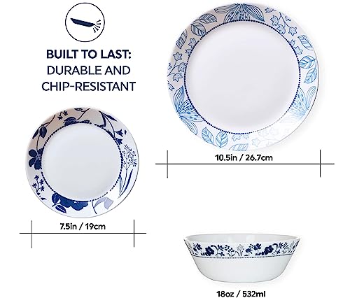 Corelle Everyday Expressions Rutherford 12-pc Dinnerware Set, Service for 4