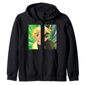 Miraculous Collection Cat Noir Transformation Zip Hoodie