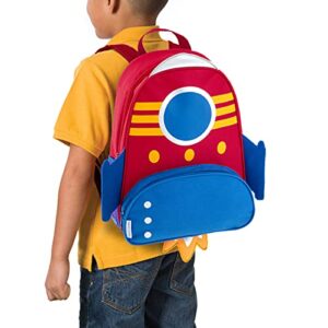 Stephen Joseph Rocket Ship Backpack with Coloring Activity Book