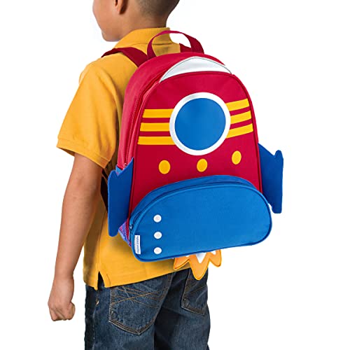 Stephen Joseph Rocket Ship Backpack with Coloring Activity Book