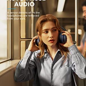 Soundcore by Anker Life Q35 Multi Mode Active Noise Cancelling Headphones, Bluetooth Headphones with LDAC for Hi Res Wireless Audio, 40H Playtime, Comfortable Fit, Clear Calls, for Home, Work(Renewed)