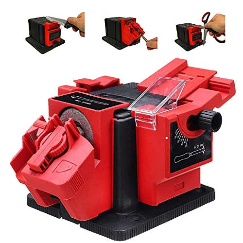 Universal Sharpening Station, Multifunctional Sharpener Professional Knife & Chisel & HSS Drill Electric Multitask Sharpening Machine