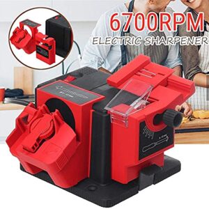 Universal Sharpening Station, Multifunctional Sharpener Professional Knife & Chisel & HSS Drill Electric Multitask Sharpening Machine