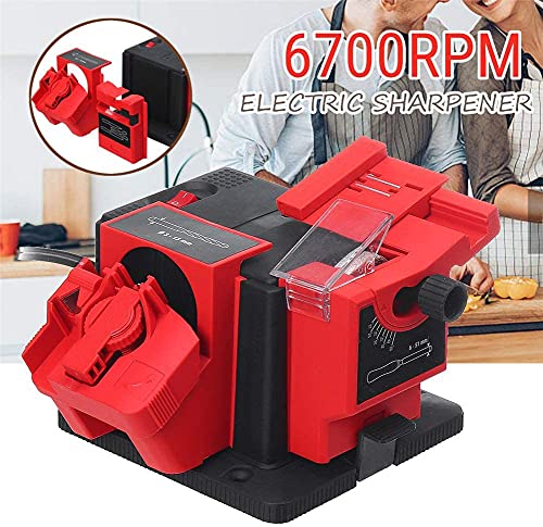 Universal Sharpening Station, Multifunctional Sharpener Professional Knife & Chisel & HSS Drill Electric Multitask Sharpening Machine