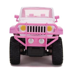 JADA Toys - Girlmazing 1:16 Scale RC Jeep, Exclusive Star Deco Small