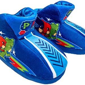 PJ Masks Boy's Slipper Bootie, Hero Trio With Stipple Outsole, Todder Boy's Size 5/6