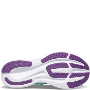 Saucony Women's Ride 15 Running Shoe, Cool Mint/Acid, 9