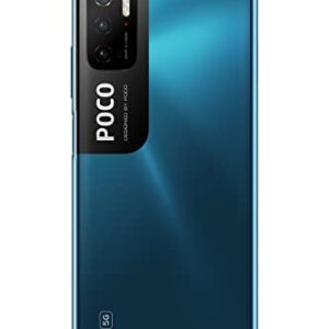 Xiaomi Poco M3 PRO 5G + 4G Volte Global Unlocked GSM 6.5" Octa Core 48mp Triple Camera (Not Verizon/Boost/CDMA) (Cool Blue, 128GB+6GB)