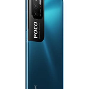 Xiaomi Poco M3 PRO 5G + 4G Volte Global Unlocked GSM 6.5" Octa Core 48mp Triple Camera (Not Verizon/Boost/CDMA) (Cool Blue, 128GB+6GB)