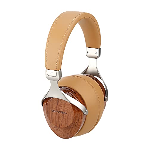 SIVGA SV021 Robin Classic Rosewood Wooden Closed Back Wired Over-Ear Headphone