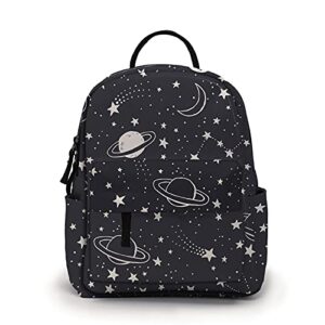 deanfun mini backpack for girls, printing shool bag waterproof fashion purse (32)